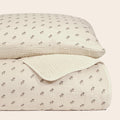 Oilo Mushroom Premium Muslin Crib Quilt & Sham Set
