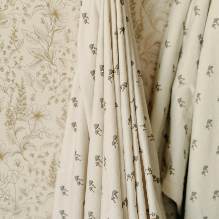 Oilo Squirrel & Mushroom Jersey Swaddle Blanket Set