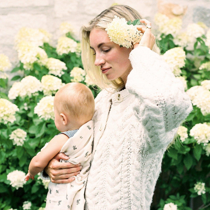 Oilo Squirrel & Mushroom Muslin Swaddle Blanket Set