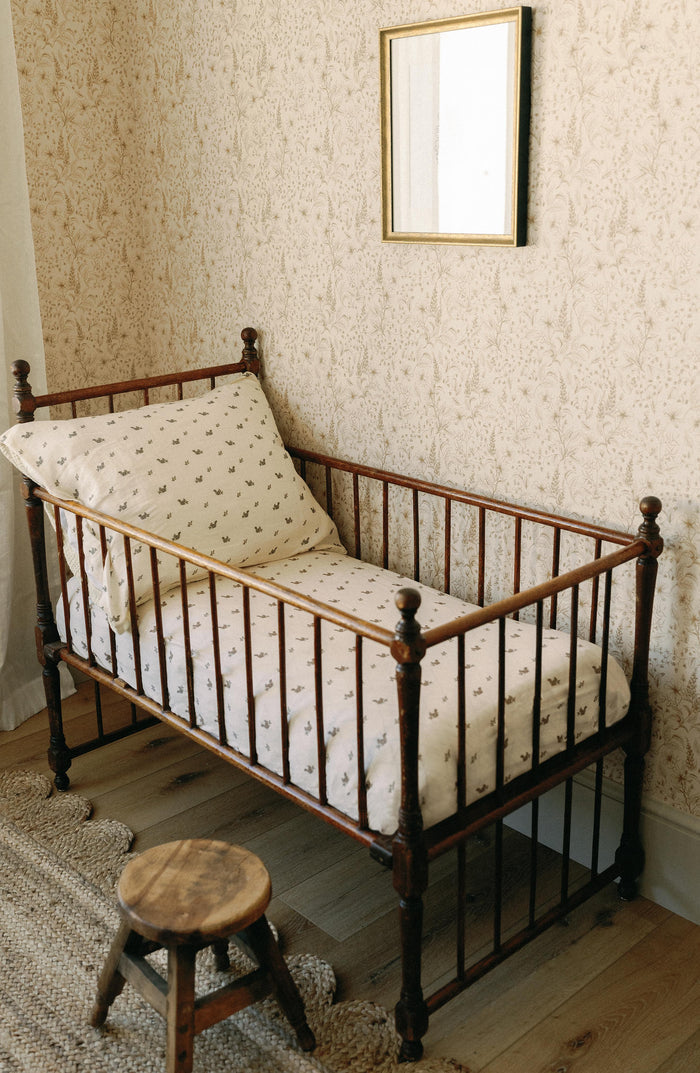 Oilo Squirrel Nursery Crib Sheet