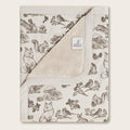 Oilo Woodland Nursery Cuddle Blanket