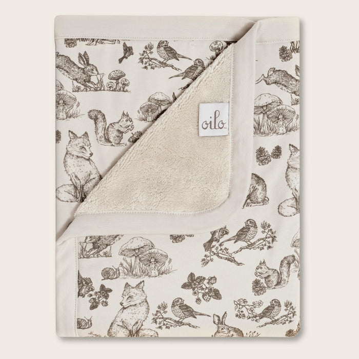Oilo Woodland Nursery Cuddle Blanket