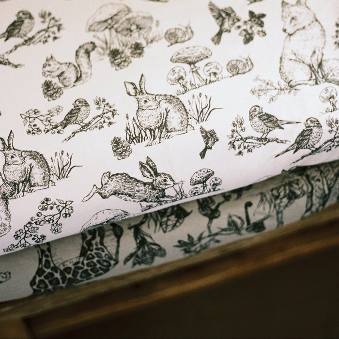 Oilo Woodland Nursery Cuddle Blanket