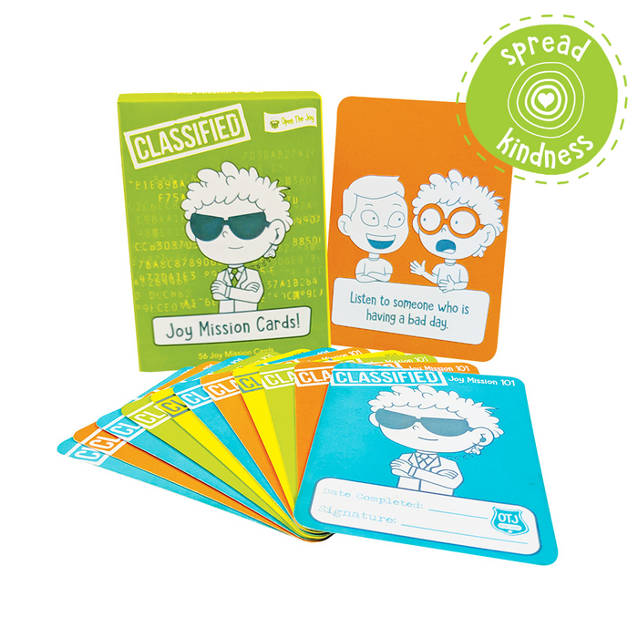 Open the Joy Kindness Mission Cards