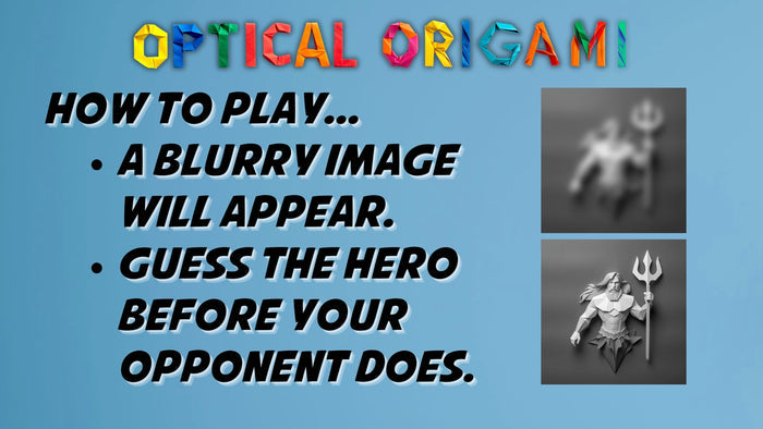 Optical Origami: Superhero Edition