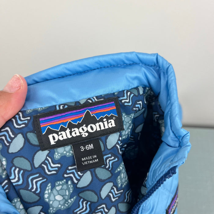 Patagonia Baby Nano Puff Jacket Light Blue 3-6 Months NWOT