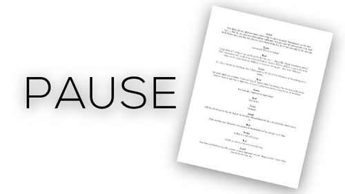 "Pause" Script