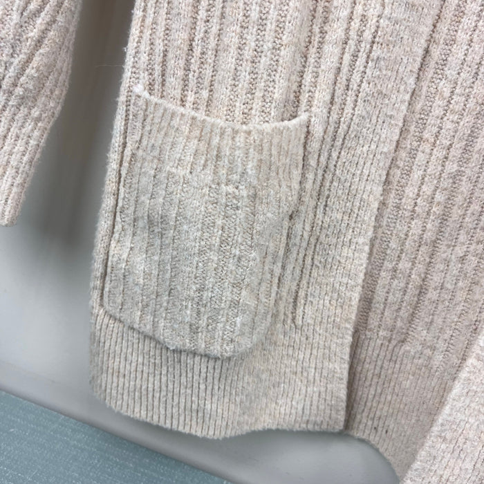 Pink Republic Girls Cream Cardigan Sweater S 7/8