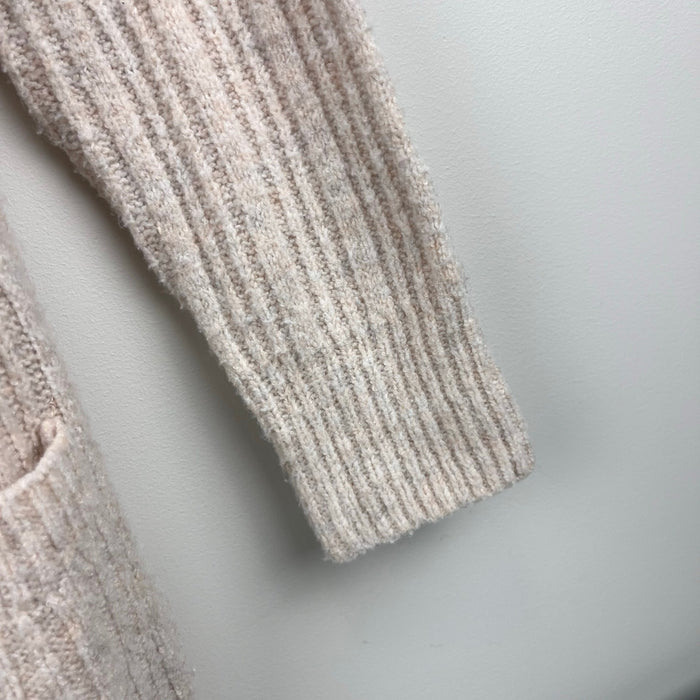 Pink Republic Girls Cream Cardigan Sweater S 7/8