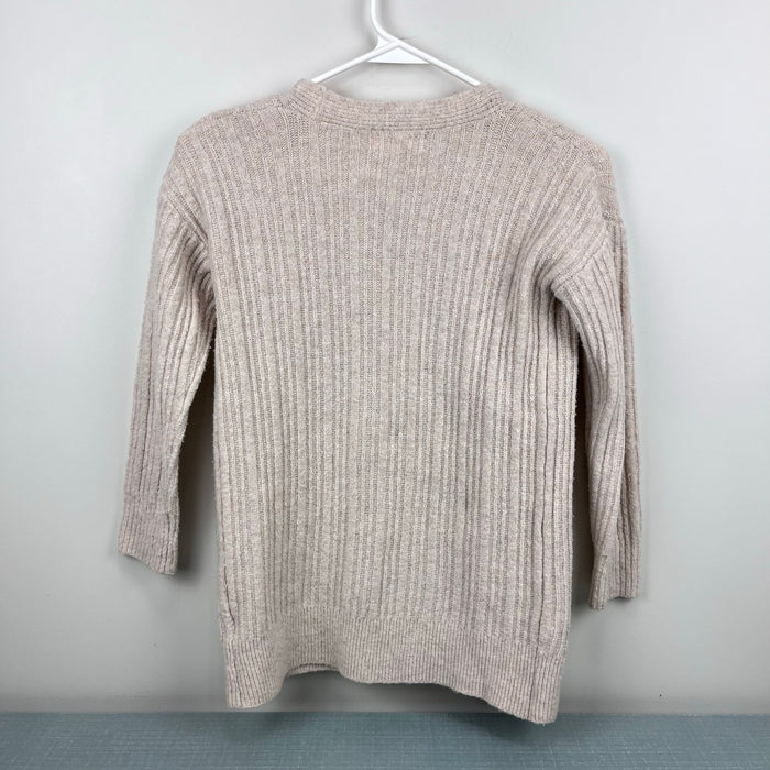 Pink Republic Girls Cream Cardigan Sweater S 7/8
