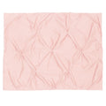 Pink Valencia Pintuck Sham Pair