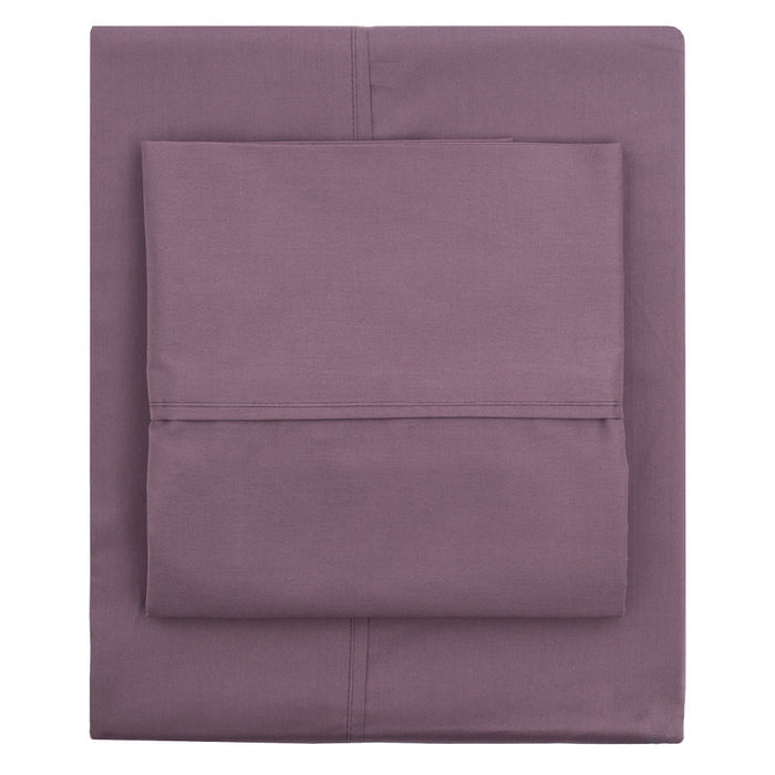 Plum Purple 400 Thread Count Pillowcase Pair