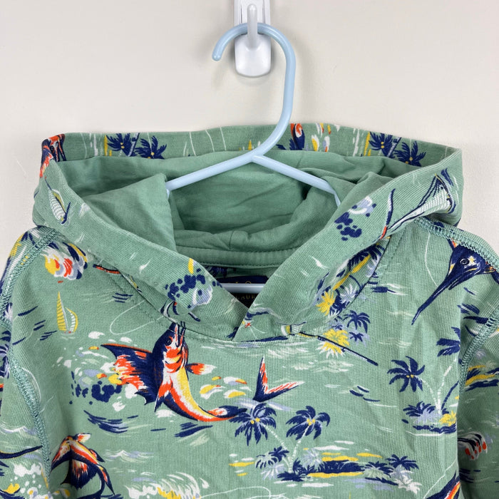 Polo Ralph Lauren Boys French Terry Hoodie Green Marlin 7