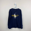 Polo Ralph Lauren Long Sleeve Logo T-Shirt Navy Blue S