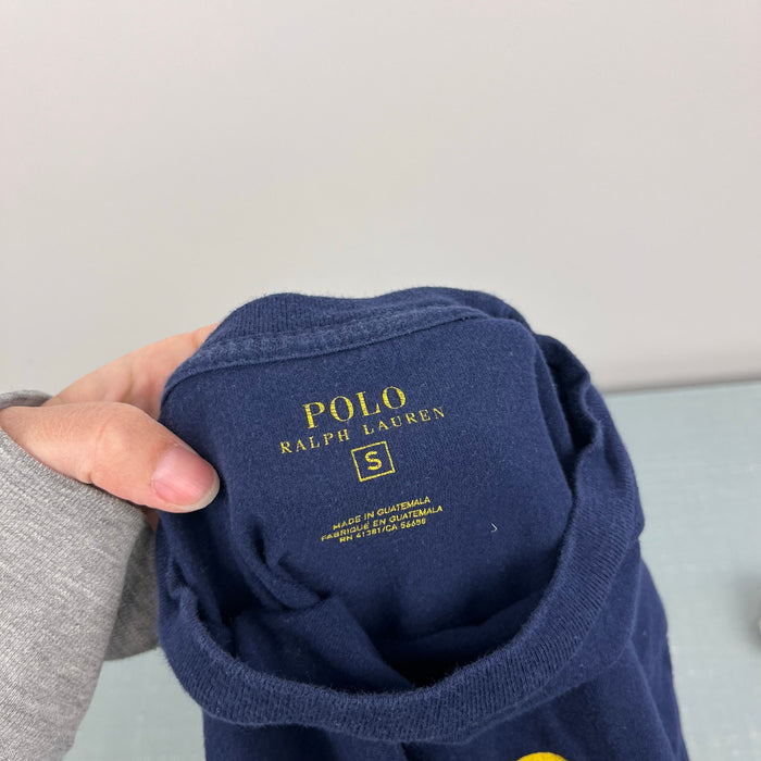 Polo Ralph Lauren Long Sleeve Logo T-Shirt Navy Blue S