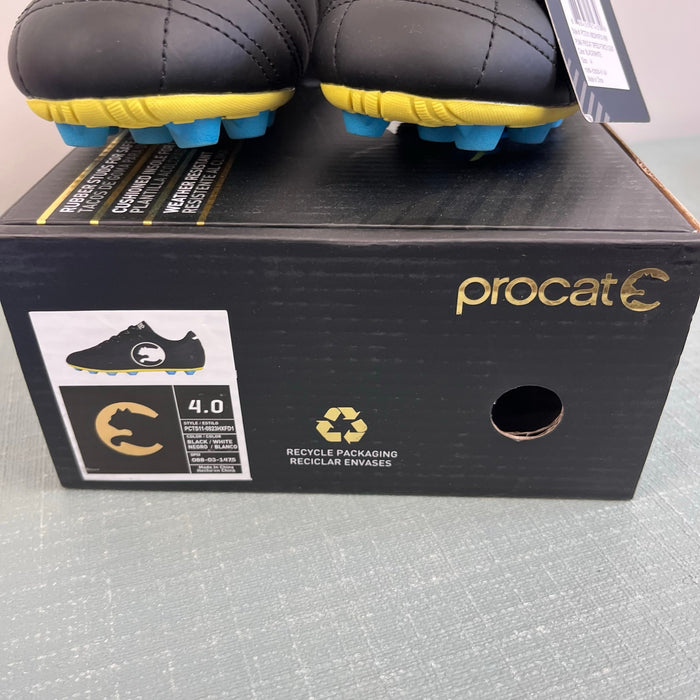 Puma Procat Speed Force Soccer Cleat Black/White 4 NWT/NIB