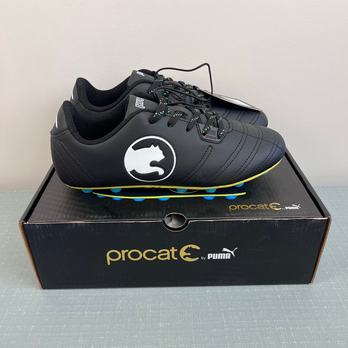 Puma Procat Speed Force Soccer Cleat Black/White 4 NWT/NIB