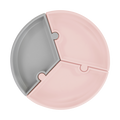 PUZZLE Stay-Put Suction Detachable Silicone Plate