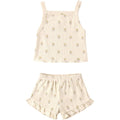 Quincy Mae Evie Tank + Shortie Set || Buttercup