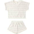 Quincy Mae Relaxed Summer Knit Set || Ivory