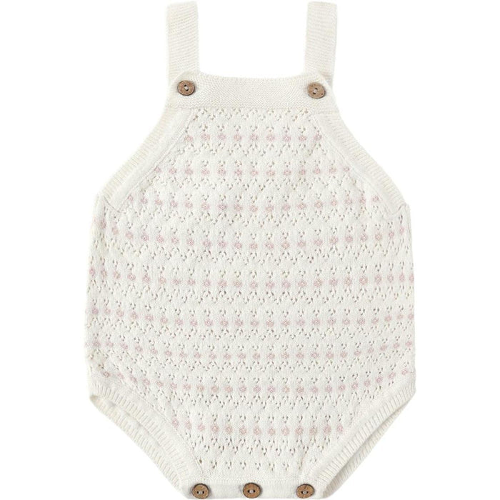 Quincy Mae Tatum Romper || Ivory