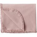 Quincy Mae Waffle Baby Blanket || Mauve