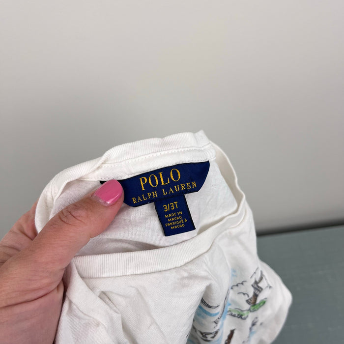 Ralph Lauren Cape Cod Cotton Jersey Tee Shirt 3T