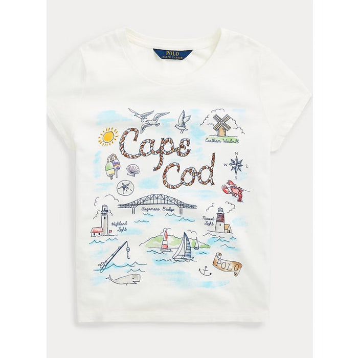 Ralph Lauren Cape Cod Cotton Jersey Tee Shirt 3T