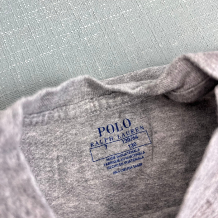 Ralph Lauren Classics Gray Heather Preppy Polo Bear Short Sleeve T-Shirt 7