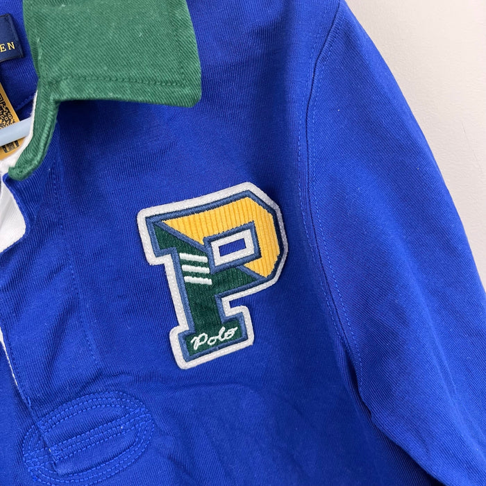Ralph Lauren  Cotton Jersey Letterman Rugby Shirt 7