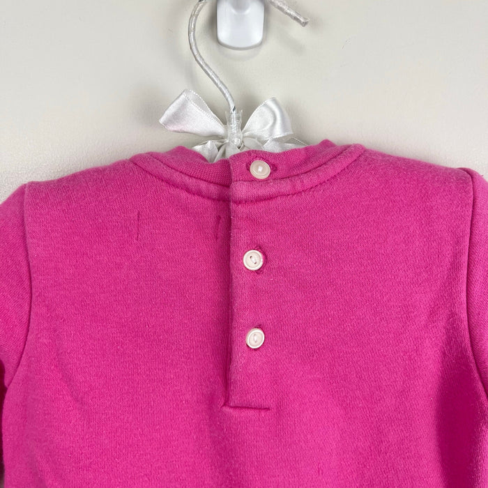 Ralph Lauren Polo Bear Fleece Jack-O-Lantern Coverall 12 Months