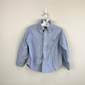 Ralph Lauren The Iconic Button Down Oxford Shirt Blue 2T