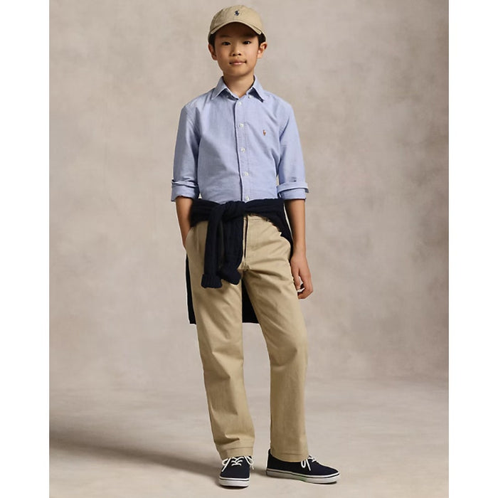 Ralph Lauren The Iconic Button Down Oxford Shirt Blue 2T