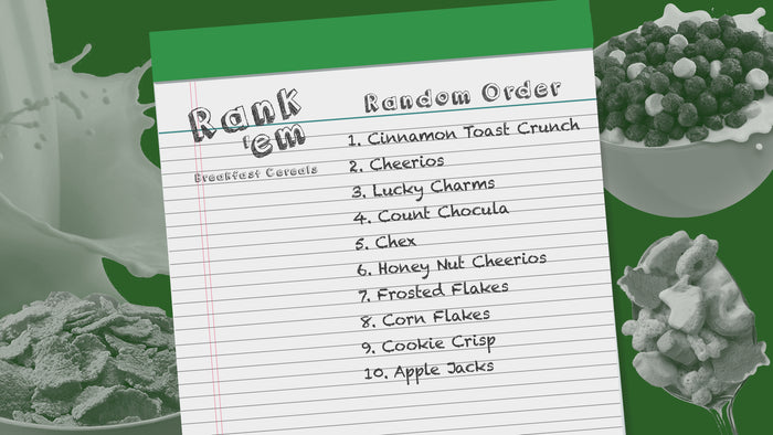 Rank 'em: Breakfast Cereals