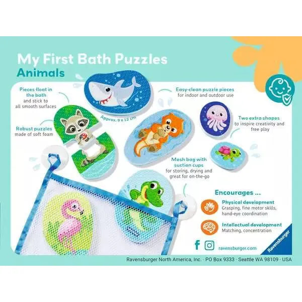 Ravensburger Bath Puzzles: Animals