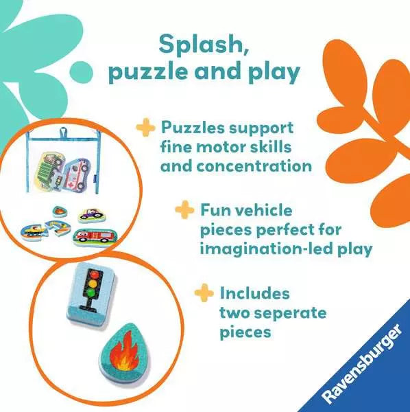 Ravensburger Bath Puzzles: Vehicles