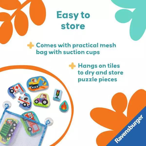 Ravensburger Bath Puzzles: Vehicles