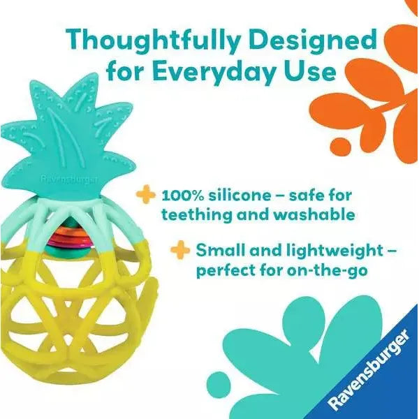 Ravensburger Rattle Teether: Pineapple