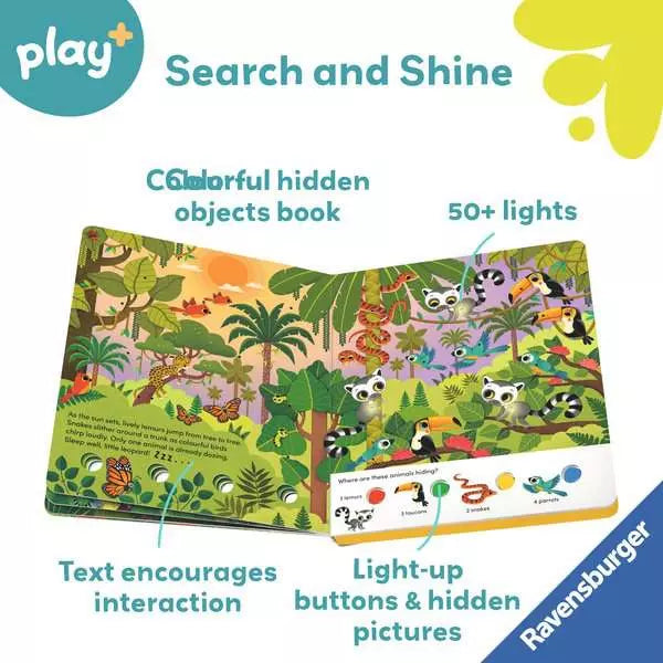 Ravensburger Search & Shine: In the Jungle