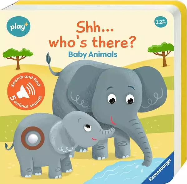 Ravensburger Shh… Who's There? Baby Animals