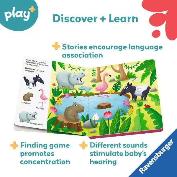 Ravensburger Shh… Who's There? Jungle Animals