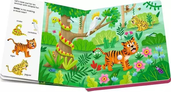 Ravensburger Shh… Who's There? Jungle Animals
