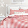Red Larkin Duvet Cover
