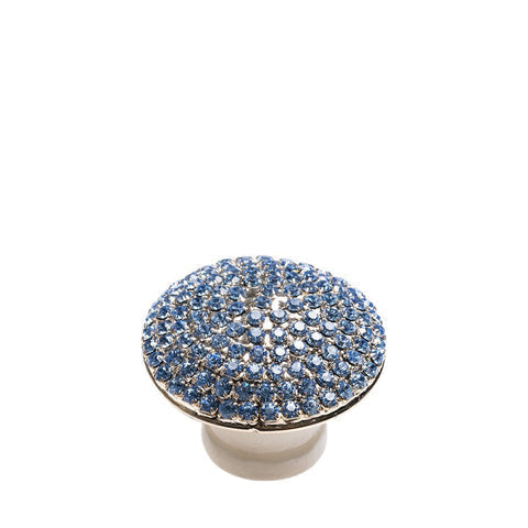 Crystal Dome - Silver/Blue