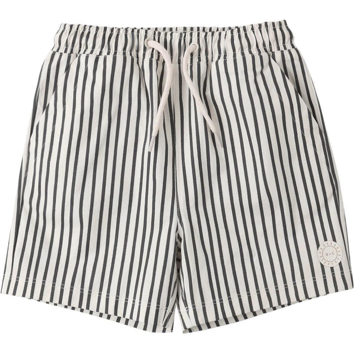 Rylee + Cru Boys Boardshort || Wavy Stripe