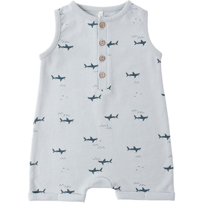Rylee + Cru Davis Romper || Sharks