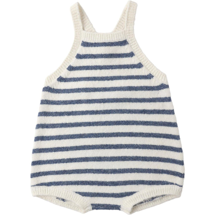 Rylee + Cru Fisher Romper Maritime Stripe