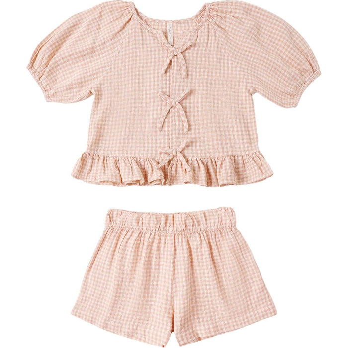 Rylee + Cru Juniper Set || Petal Gingham