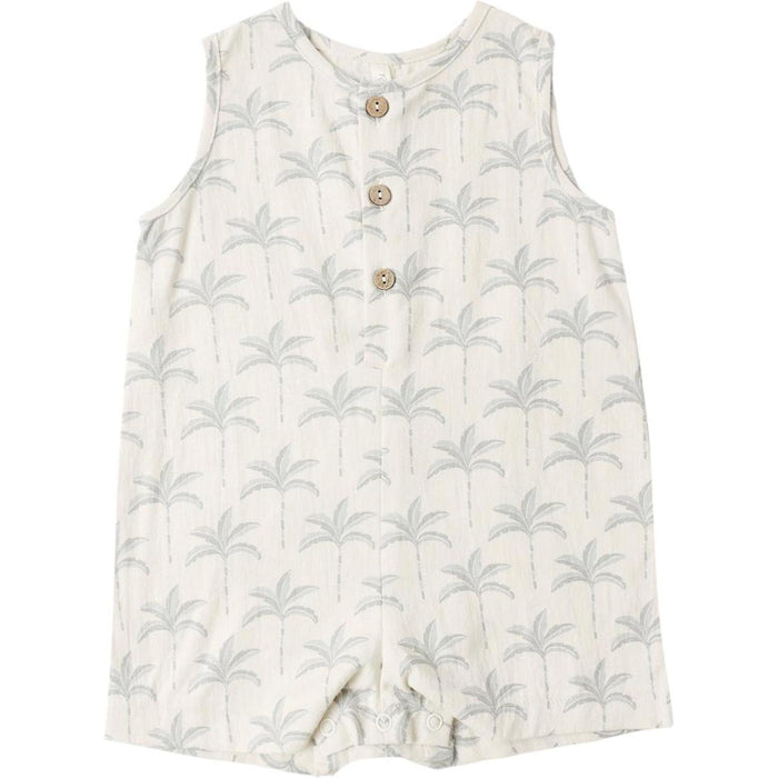 Rylee + Cru Mavrick Romper || Palm Trees