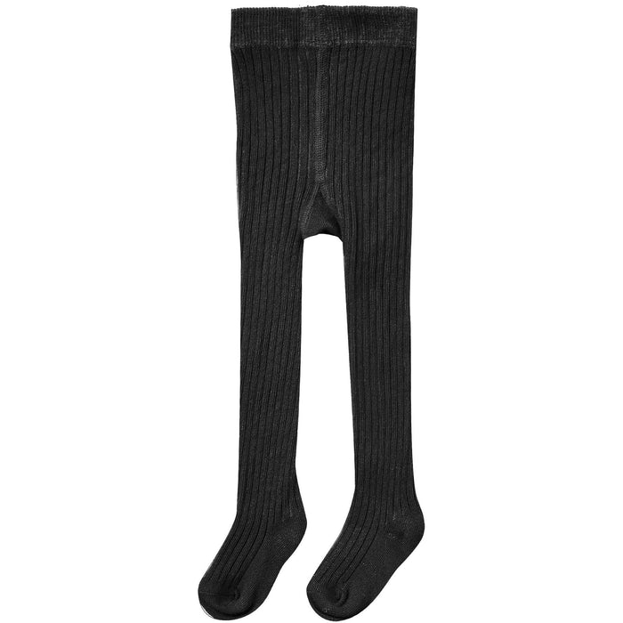 Rylee + Cru Ribbed Tights || Black
